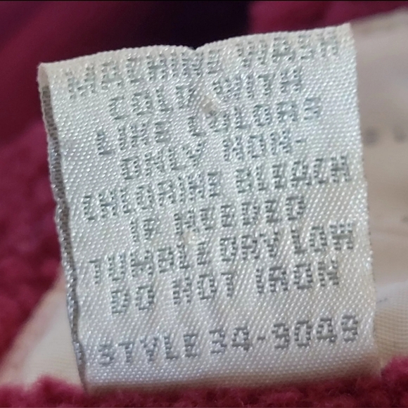 Women's J. Jill Sherpa Lined Faux Suede Jacket Red Size Small - Picture 6 of 13